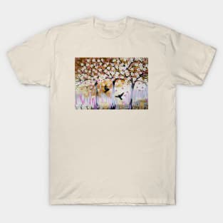 White and Brown 1 T-Shirt